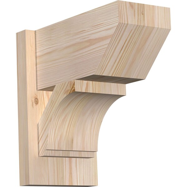Ekena Millwork Imperial Slat Smooth Outlooker, Douglas Fir, 7 1/2"W x 14"D x 14"H OUT08X14X14IMP06SDF - main